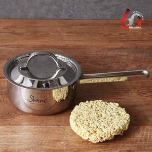 통3중 IH 인덕션 샤인 스텐냄비 편수 16cm