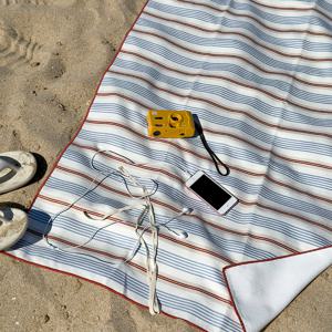 맨션스트라이프 비치타올 대형 타월 물놀이 큰 수건 담요 바디 샤워