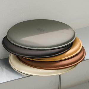 가죽 의자방석 35X35 벤치 원형 식탁 카페
