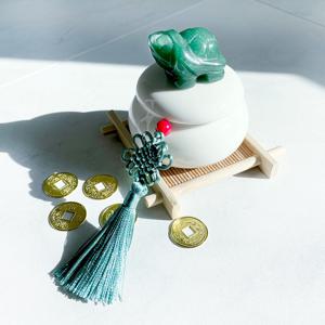 옥거북이 현관 소금단지 흑자 항아리 도자기 풍수 재물운 인테리어 선물 금전운