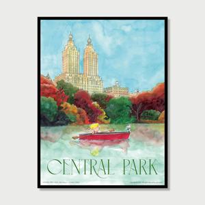 센트럴 파크 포스터(Central Park Poster)-액자미포함