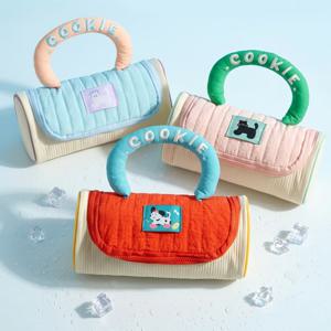 쿠키 핸들 필통 캐릭터 파우치 대용량필통 펜파우치 인형 봉제 동물