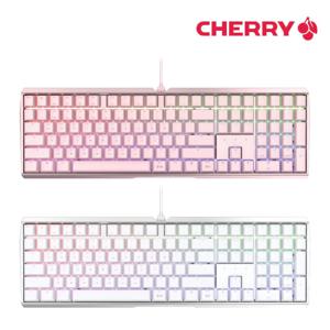MX3.0S RGB 풀배열 유선 기계식 키보드 핑크, 적축
