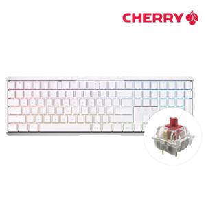 MX3.0S RGB 풀배열 유선 기계식 키보드 화이트, 적축