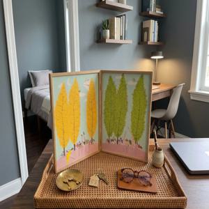 두요 김민정 - 내 인생의 가을,오늘도 가까이 힐링 감설 소품 탁상 액자 홈카페