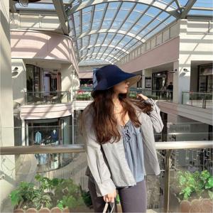 예쁘게 햇빛 자외선 차단 버킷햇 챙넓은 벙거지 모자 봄 여름 와이드 모자 여행 피크닉 캠핑