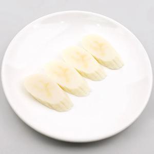 슬라이스 조각 바나나 모형 5cm 모조 과일모형 PR