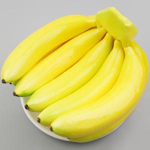 바나나 모형 송이 9P 17.5cm 과일모형