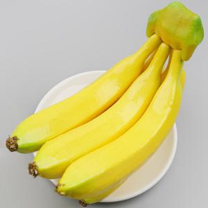 바나나 모형 송이 옐로우 5P 10.6cm 모조 과일모형