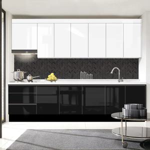 UV 블랙펄 투톤 싱크대 - 3.0m