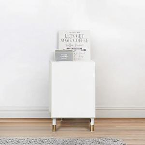 미니멀 화이트 집꾸미기 작은 다리 협탁 400 포인트 수납 디자인 안방 감성