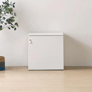 미니멀 심플 화이트 여닫이 1도어 미니 수납장 협탁 600 호텔 디자인 원룸