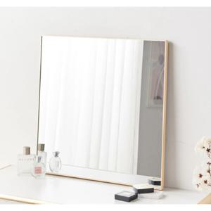 미니멀 모던 세련된 얇은 베젤 정사각 화장대 거울 600 예쁜 매장 인테리어