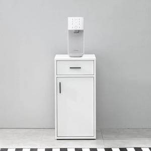 모던 주방 탕비실 인테리어 미니 정수기다이 그릇장 키큰장 홈카페 가구