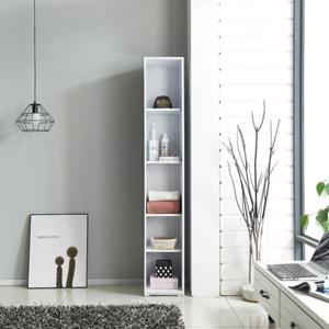 모던 공간활용 화이트 모서리 틈새 수납장 300 고급 진열장 선반 장식장 집