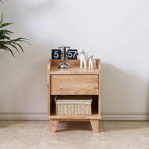고무나무 원목 모던 안방 서랍 무드등 침대협탁 오브제 호텔 세련된 고급