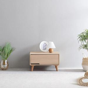 침실 원룸 모던 귀여운 디자인 미니 낮은 서랍 협탁 스탠드 감성 세련된 옆