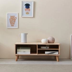 무도장 삼나무 원목 오픈형 미니 TV다이(900) 가구 경제적인 고급 심플