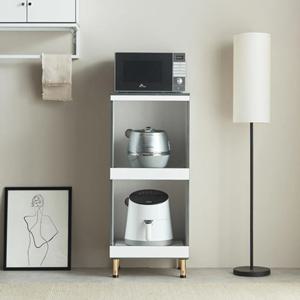 원룸 주방가전 올인원 모던 디자인 2단 수납장 렌지대 선반 에어프라이어