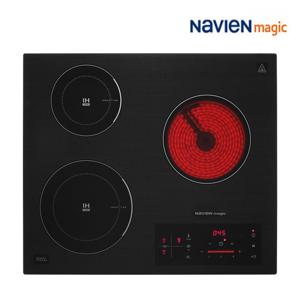 빌트인 3구 하이브리드 인덕션2구+하이라이트1구 ERH-3603