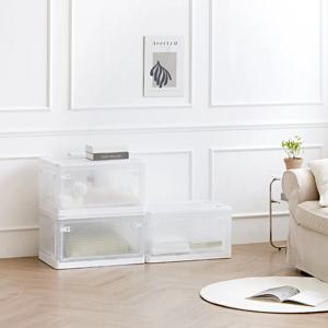 [1+1] 폴딩 오픈 접이식 리빙박스 85L - 4color