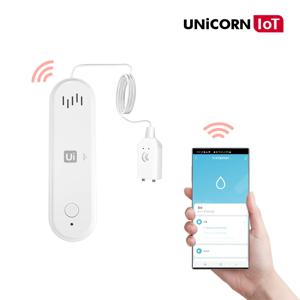 IoT 스마트 누수감지센서 경보알람 수도관 세탁실 침수 WIFI방식 앱푸시알림