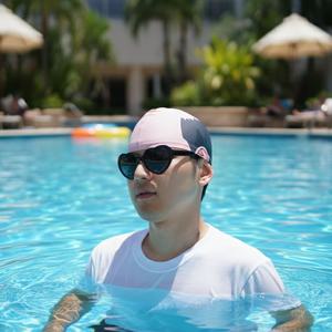 수영인 웃긴 선물 특이한 빡빡이 대머리 수모 수영모자 수영모 물놀이 벌칙 쓸데없는 킹받는템