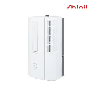 신일 창문형 에어컨 정속형 소형 미니 실외기 없는 저소음 친환경 냉매 사용 전용 커버 제공