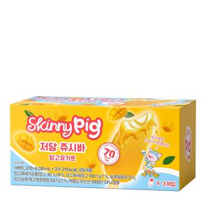 스키니피그 저당 쥬시바 망고 요거트 2SET(총 6개입)