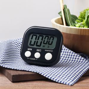 주방 공부 디지털 타이머 쿠킹 요리 자석 부착형 건전지포함