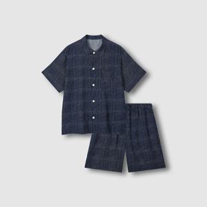 남 리오셀 5부 파자마 세트 (4 sizes)(3 colors)