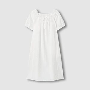 여 소프트 시어서커 반팔 파자마 원피스 (3 sizes)(2 colors)