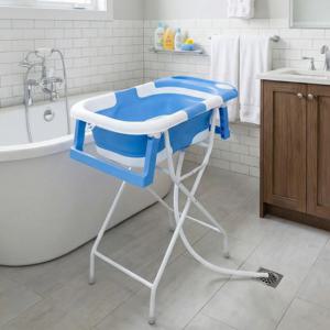 휴클린 논슬립 허리편한 강아지욕조 접이식 목욕대 반려동물 목욕다이 스탠드 미끄럼방지