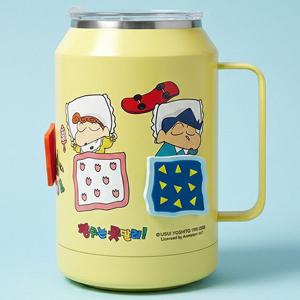 짱구와친구들 자이언트 스텐머그컵 & 데코마그넷 YP9401