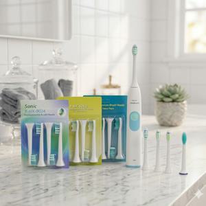 주주미엘 필립스 소닉케어 전동칫솔 호환 리필모 16개입