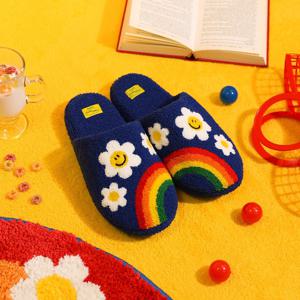 테리 홈슬리퍼 거실화 실내화 - Rainbow