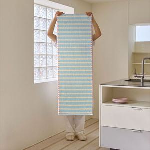 [해외] 심플 줄무늬 사계절 러그 침대 미니 러그 카페트발매트 4종 3size