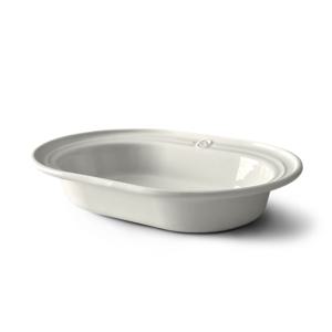 플레온 무쇠접시 25cm 타원형볼