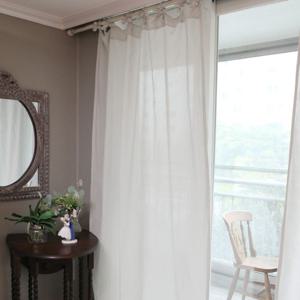 크로키 커튼-그레이