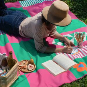 피크닉매트 PLAY FLOWER GARDEN_190x155cm