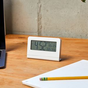 슬림 디지털 온습도 알람시계