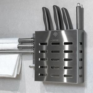 304 올스텐 싱크대 칼꽂이 칼보관함 자석 칼걸이 중식도 보관 칼집 4size