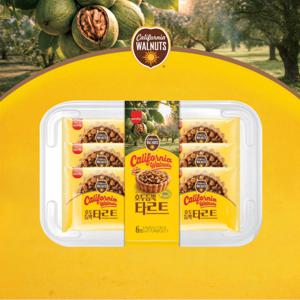 캘리포니아 호두듬뿍 타르트6입 2팩(12입)