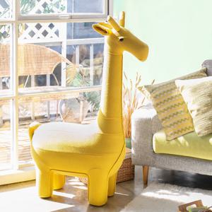 아티슈슈 동물인형 기린 스툴 의자 장난감