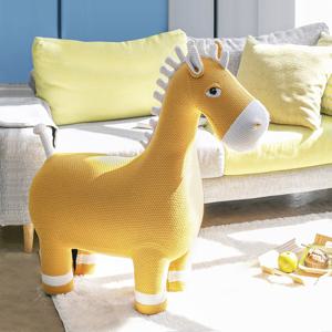 아티슈슈 동물인형 노랑말 스툴 의자 장난감