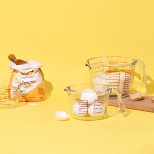 내열유리 계량컵 3종 세트 (250ml+500ml+1L)