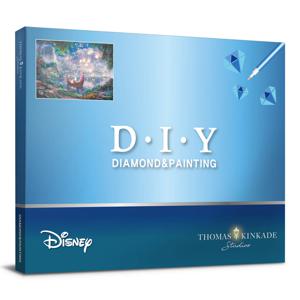 디즈니 토마스 킨케이드 라푼젤 보석십자수 캔버스 40x50cm DT5012