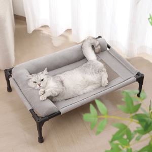 강아지 고양이 여름 통기성 침대 해먹 쇼파 캠핑 펫침대 메쉬 쿨매트 중형 대형