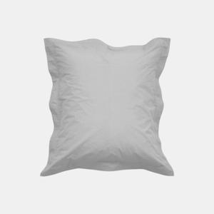 라이트그레이 에브리데이 플랜지디테일 60수 코튼 베개커버 (2 SIZES)