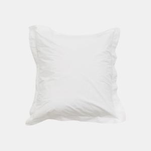 화이트 에브리데이 플랜지디테일 60수 코튼 베개커버 (2 SIZES)
